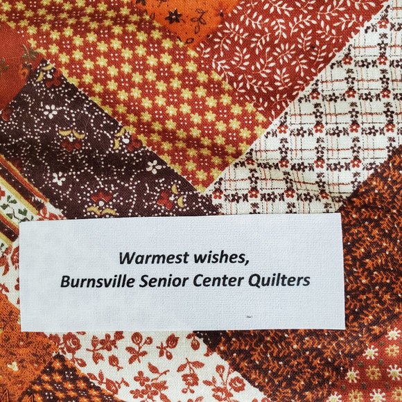 Cross Stitch Quilt Patchwork Lap Throw Blanket Hand Made Kitchen Theme 38" x 60" - Picture 8 of 14